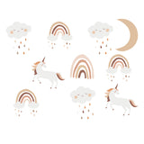 Sipo wall stickers Boho Rainbow Unicorn