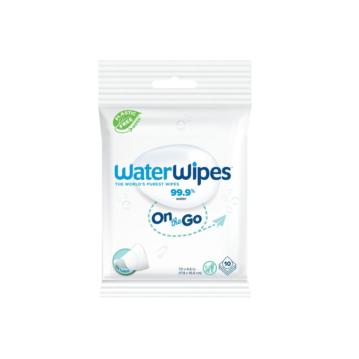 Waterwipes Bio On The Go 10 Μαντηλάκια
