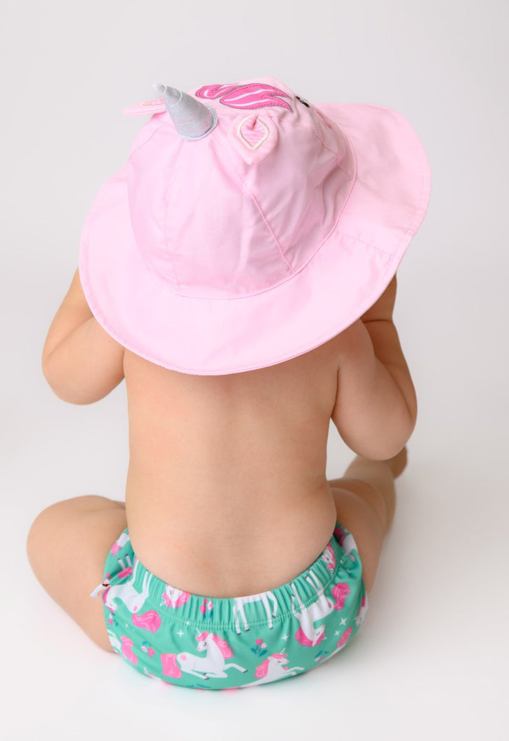 Σετ Μαγιό και Καπέλο UPF50+ Unity the Unicorn