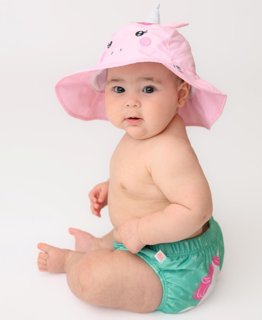 Σετ Μαγιό και Καπέλο UPF50+ Unity the Unicorn