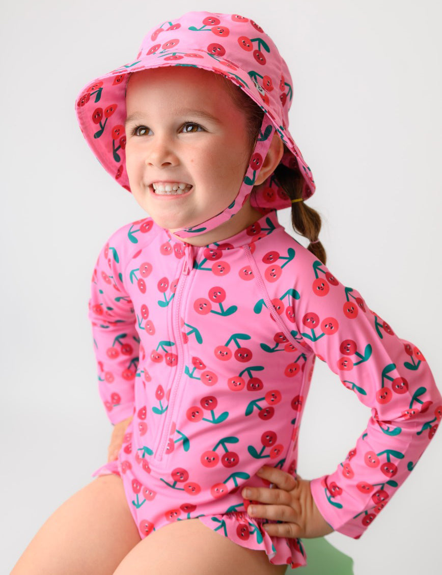 Zoocchini Cape Sunhat UPF50 Cherry