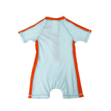 Zoocchini Κοντομάνικο Surf Suit με Στάμπα Lobster/Light Blue