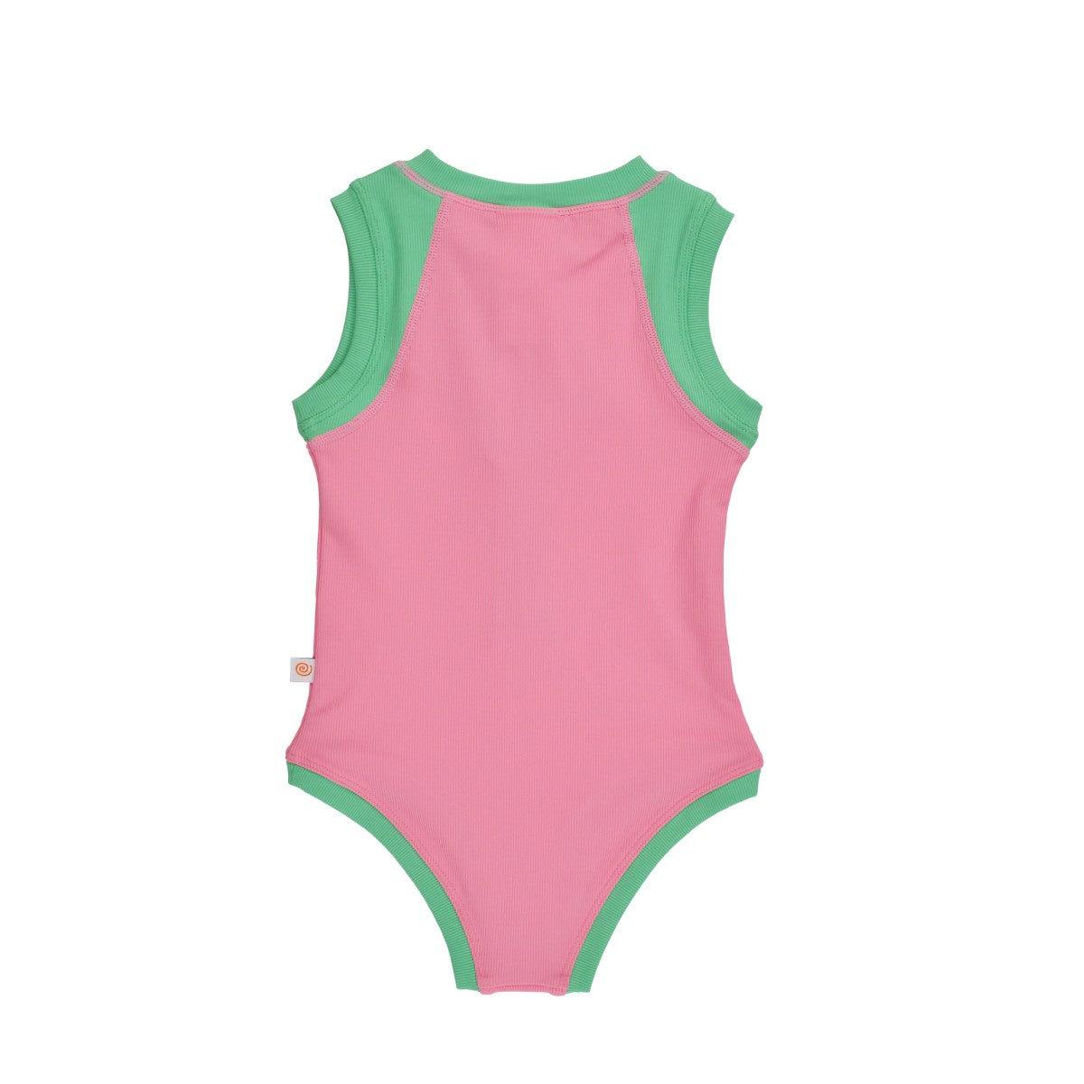 Zoocchini Ολόσωμο Μαγιώ με Στάμπα Cherry/Pink-Green