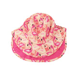 Zoocchini Cape Sunhat UPF50 Franny the Flamingo