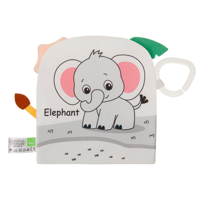 Μαλακό Αισθητηριακό Βιβλιαράκι Zoo