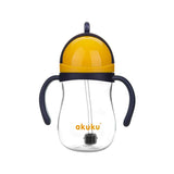 Ποτηράκι με Καλαμάκι και Βαρίδι Yellow