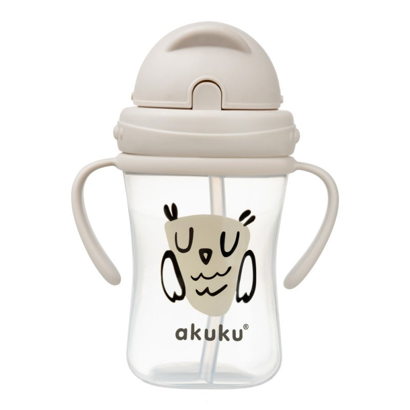 Ποτηράκι με καλαμάκι 300 ml Owl