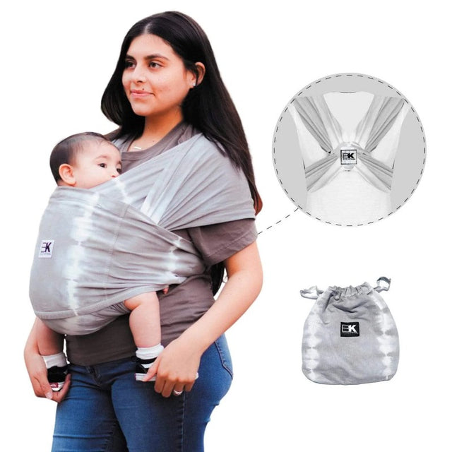 Μάρσιπος Baby K’tan Tie Dye Graphite Grey