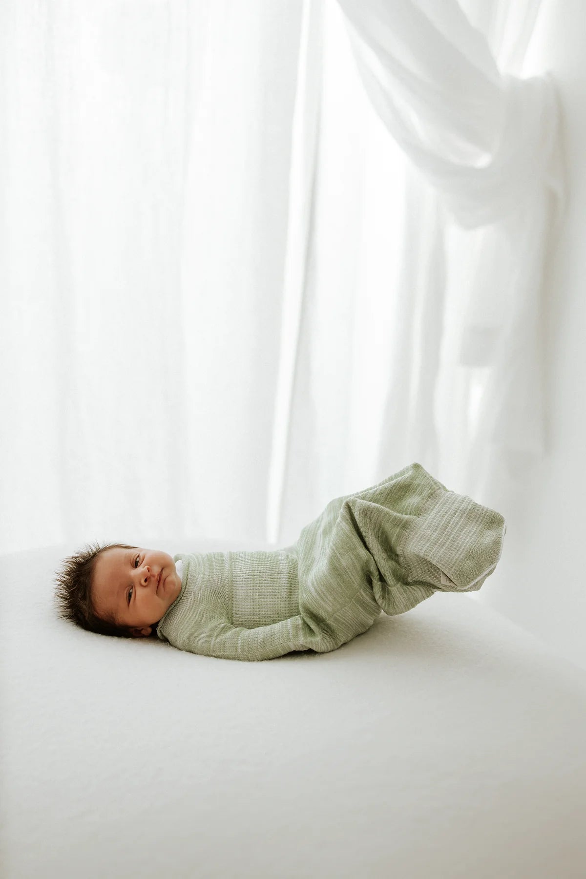 Swaddelini Sleep Sack Swaddle Bamboo Blend Mint