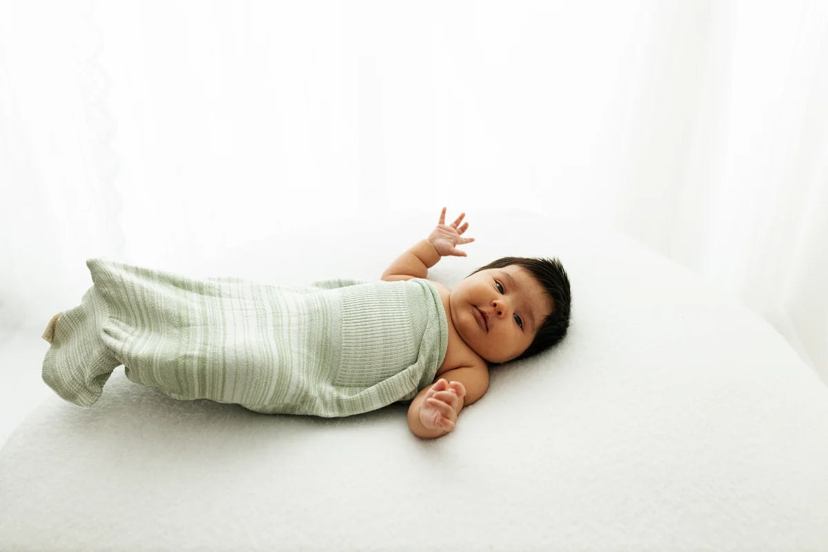 Swaddelini Sleep Sack Swaddle Bamboo Blend Mint