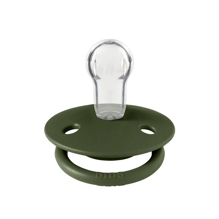 Bibs - Πιπίλες De Lux 2τεμ. - Silicone Sage/Hunter Green Onesize