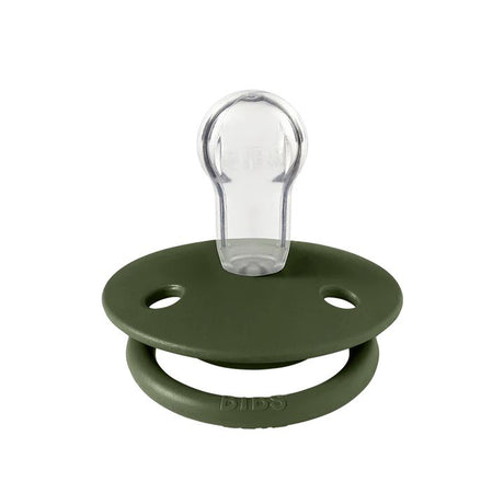 Bibs - Πιπίλες De Lux 2τεμ. - Silicone Sage/Hunter Green Onesize