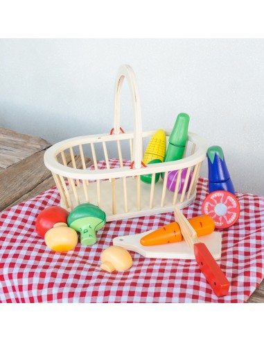 New Classic Toys Καλάθι με λαχανικά