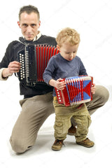 Παιδικό Ακορντεόν με 7 πλήκτρα (14 νότες) Μπλε