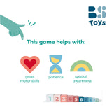 BS Toys - Πύργος στοίβαξης - Ζώα Αρκτικής
