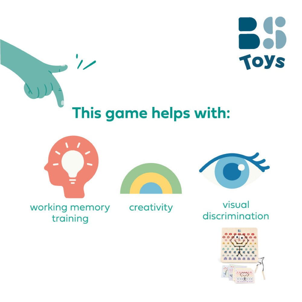 Bs Toys – Δημιουργικός Πίνακας με Κλωστή