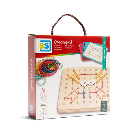 Bs Toys - Δημιουργικός πίνακας με λαστιχάκια