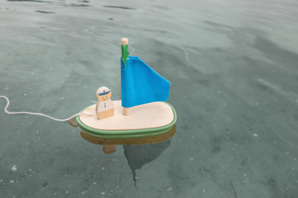 BS Toys - Ξύλινο Ιστιοφόρο