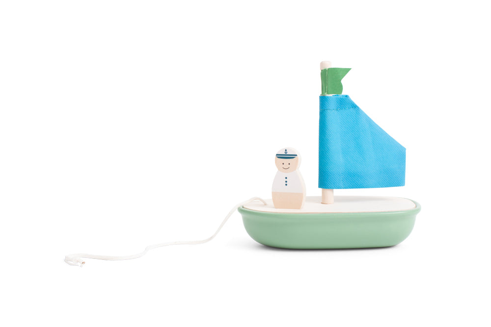 BS Toys - Ξύλινο Ιστιοφόρο