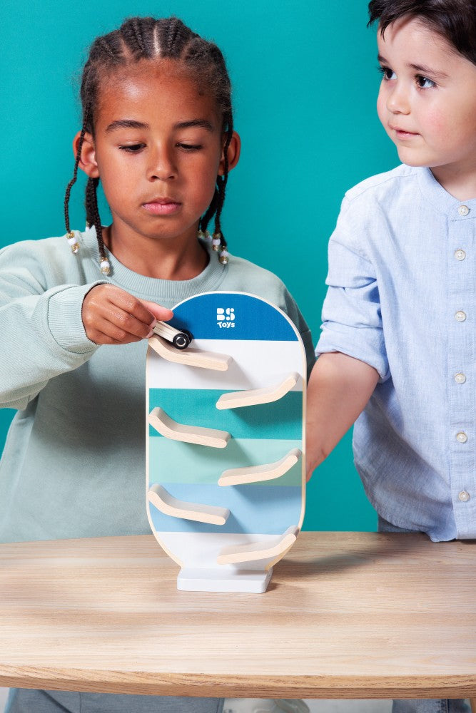 Bs Toys – Ξύλινο Σετ με Αυτοκινητάκια