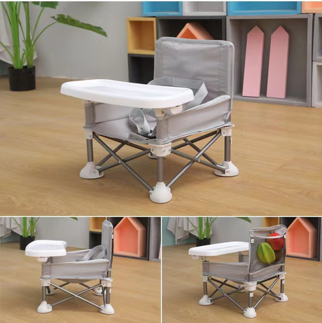 Babywise Pop Seat Booster - Grey