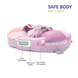MamboBaby Βρεφικό Σωσίβιο 6-24 Μηνών με Σκίαστρο και Ζώνη 5 Σημείων Ice Cream