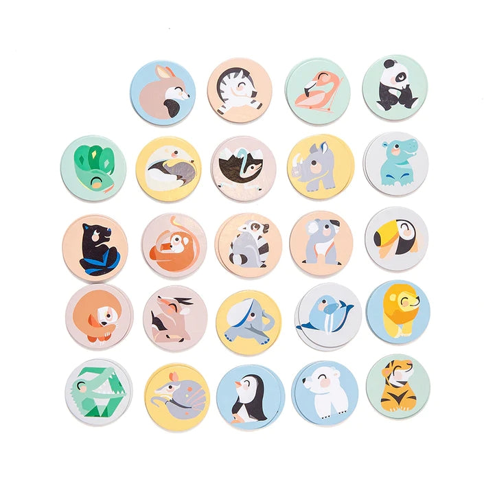 Petit Monkey – Memo Ζωάκια του κόσμου 3 yrs+