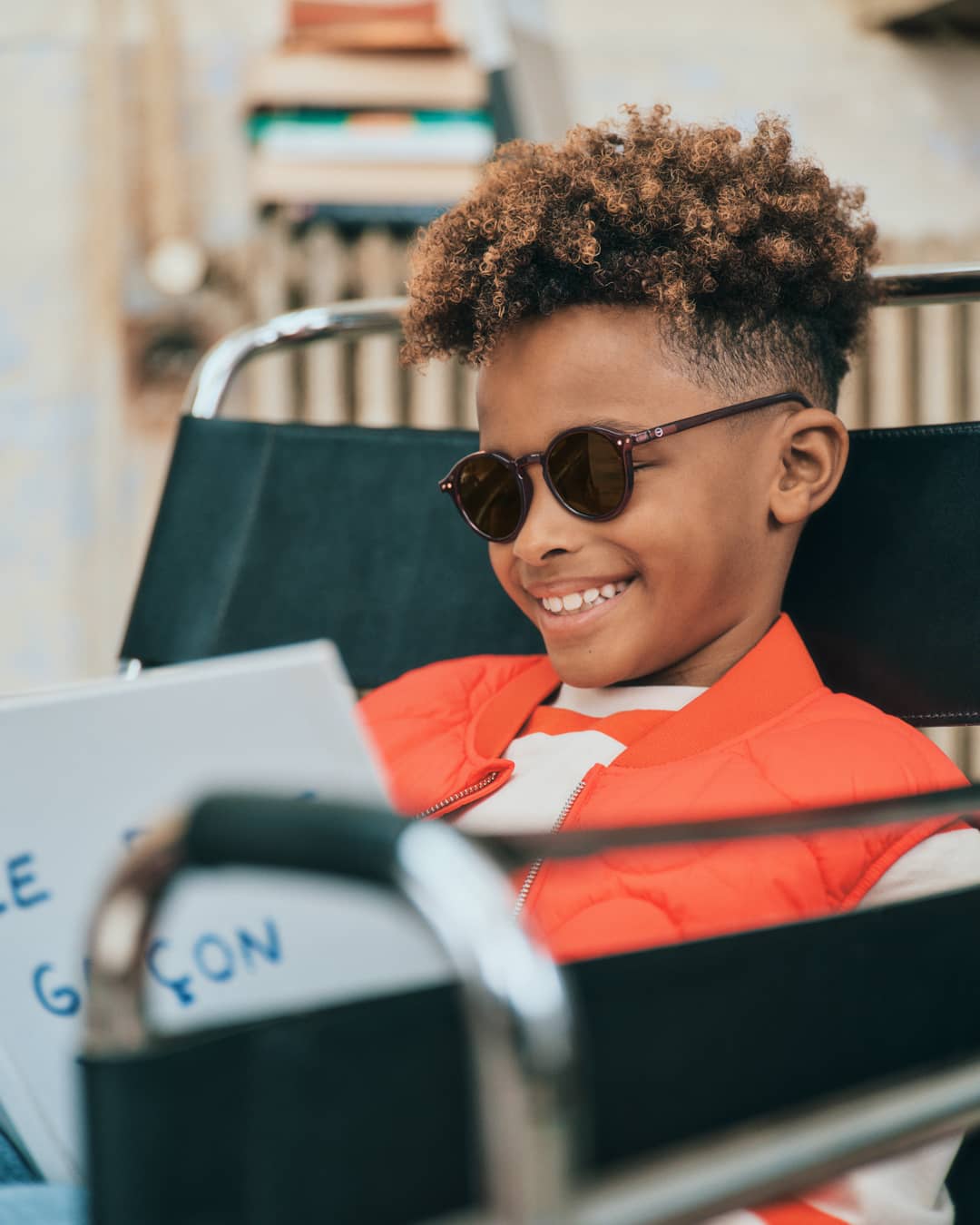 IziPizi Junior Sun D Chapters 5-10Y Old Leather