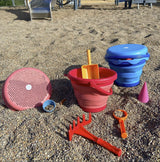 Κουβαδακι 7 σε 1 Sand Toys Blue