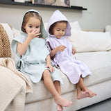 Meyco Πόντσο Μπάνιου Wavy - grey blue - 1-3 years