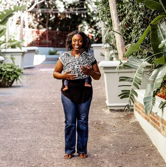 Μάρσιπος Baby K’tan Print Floral Garden