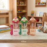 akuku - Παγούρι Tritan Nερού 480 ml Mε Kαλαμάκι