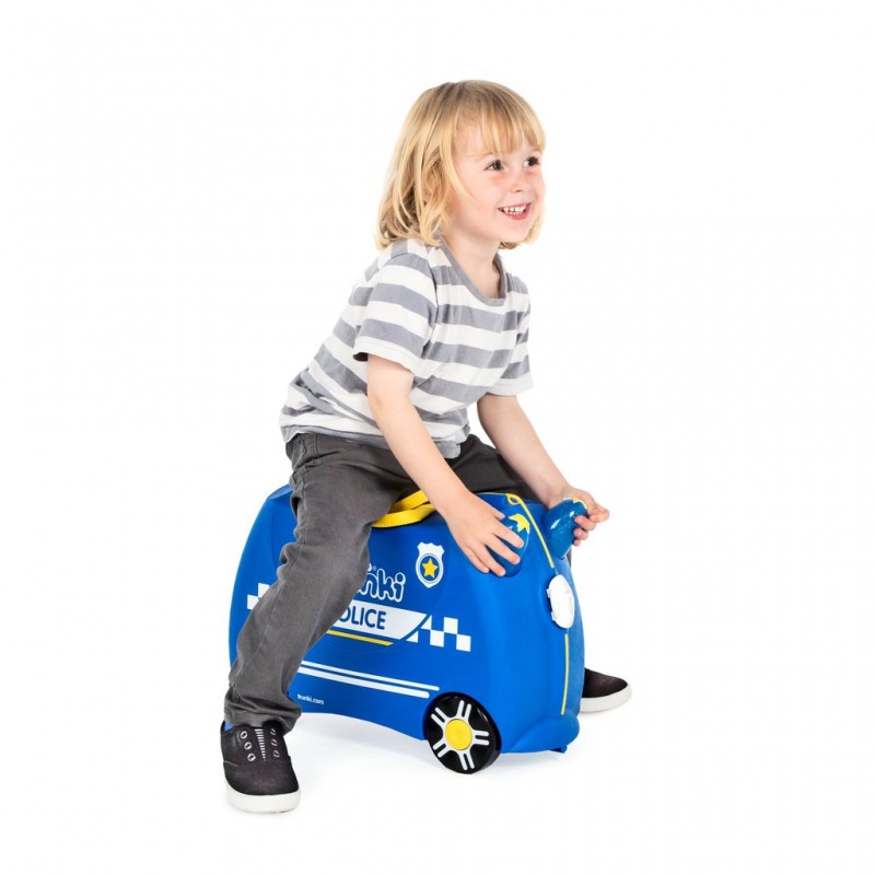 TRUNKI - PERCY THE POLICE CAR ΠΑΙΔΙΚΗ ΒΑΛΙΤΣΑ ΤΑΞΙΔΙΟΥ