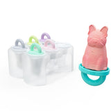 Melii - 6 Piece Animal Ice Pops with Tray