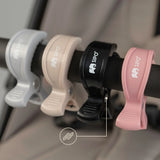 Sipo Πολυλειτουργικά Κλιπ Καροτσιού 2 τεμ. - Black