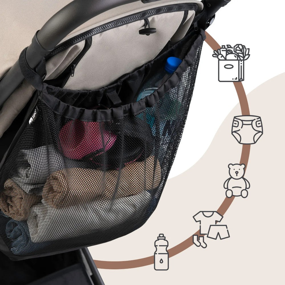 Sipo Τσάντα-Δίχτυ Αποθήκευσης Καροτσιού