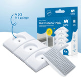 Sipo Προστατευτικά Τοίχου για Πόρτα Ασφαλείας 4 τεμ.