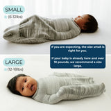 Swaddelini Sleep Sack Swaddle Grey