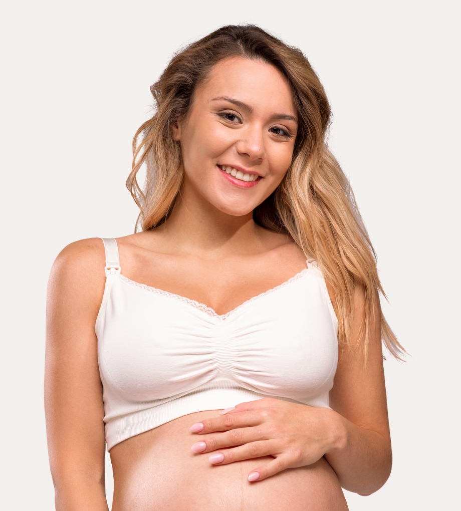 Carriwell Lace Drop Cup Σουτιέν Εγκυμοσύνης & Θηλασμού με Clips