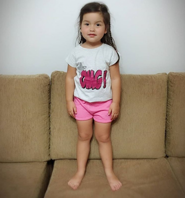 Minene Toddler Girl Set Pink Logos