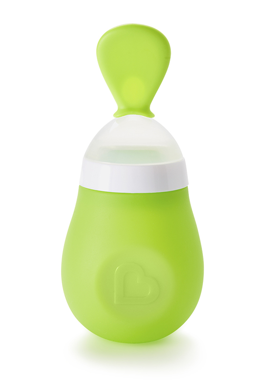 Squeeze Baby Food Dispensing Spoon Green 12398 MUNCHKIN