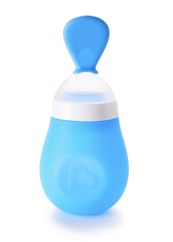Squeeze Baby Food Dispensing Spoon Blue 12398 MUNCHKIN