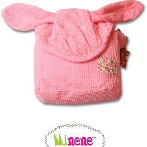 Cuddly Towel Minene (Πετσέτα 2σε1) Ροζ