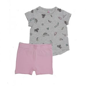 Minene Toddler Girl Set With Stickers!