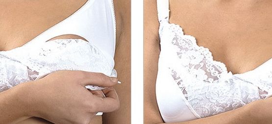 Carriwell breastfeeding lace bra with lowering case I, II, III, IV, V, VI