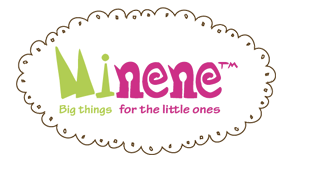 Minene Baby Girl Set Pink Logos 1
