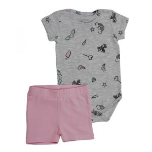 Minene Baby Girl Set With Stickers