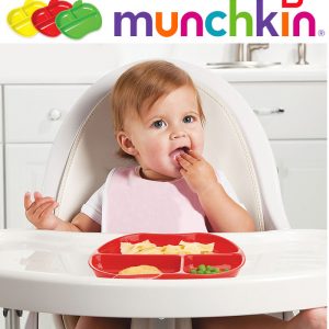 Munchkin 3 Lil Apple Plates , 3 πιατάκια