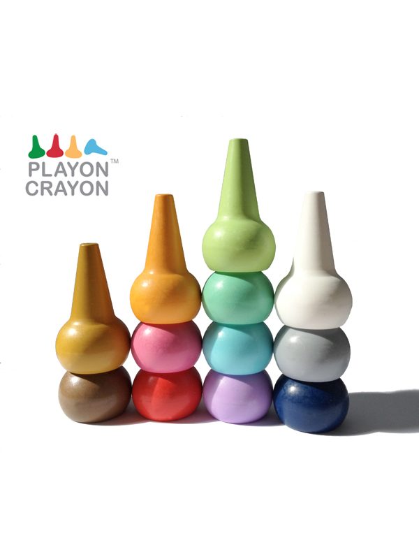 Playon Crayon Bundle 2 συσκευασίες + Μπλοκ