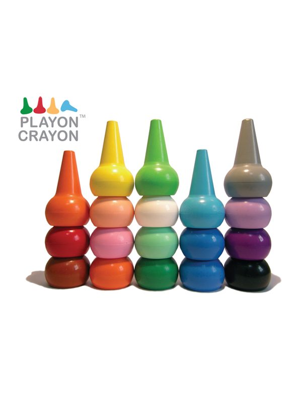 Playon Crayon Bundle 2 συσκευασίες + Μπλοκ